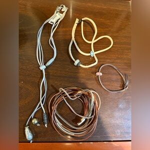 Bundle Multi-Colored Leather Jewelry